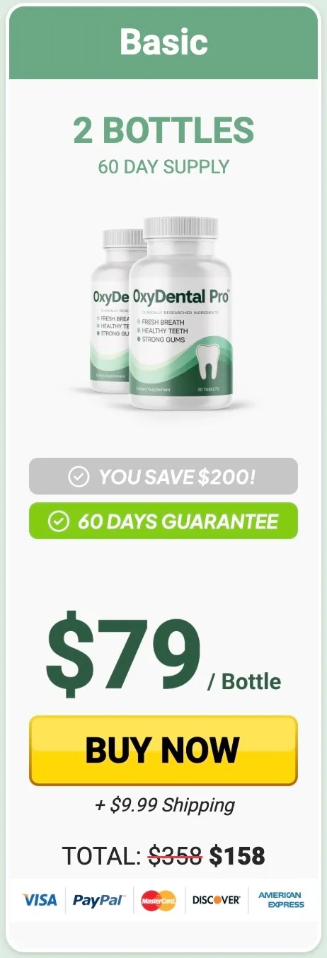 OxyDental Pro 1 bottle